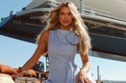 Ana Paula Siebert embarca no maior iate à vela do mundo pela Côte d’Azur: ‘Al Mare’