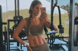 Após 3 partos, Shantal exibe barriga sarada em banho de sol: ‘Lipo não faz milagre’