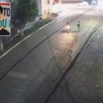 Câmera registra professor subindo em moto antes de desaparecer em VG