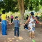 Cras Nova Esperança reúne crianças, adolescentes e idosos para encontro de gerações