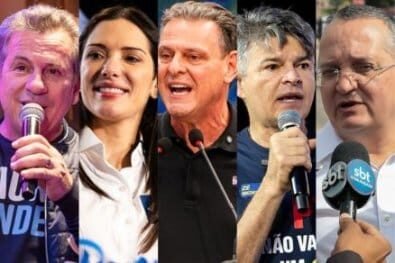 Mauro Mendes chega a 54,9%a ao Senado e Janaina Riva mantém segundo lugar