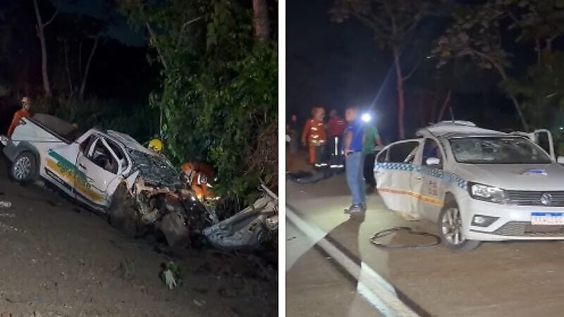 Acidente grave na BR-364 deixa dois mortos perto da capital