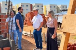 Prefeito Roberto Dorner fiscaliza obras de UBS e creche que vão ampliar serviços públicos para 1.440 famílias do Nico Baracat
