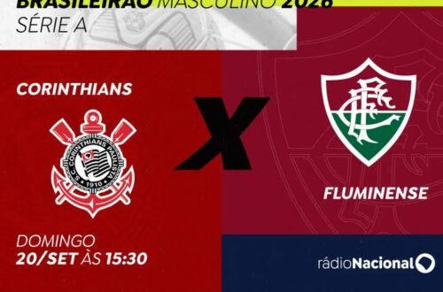 Rádio Nacional exibe Corinthians x Fluminense neste domingo