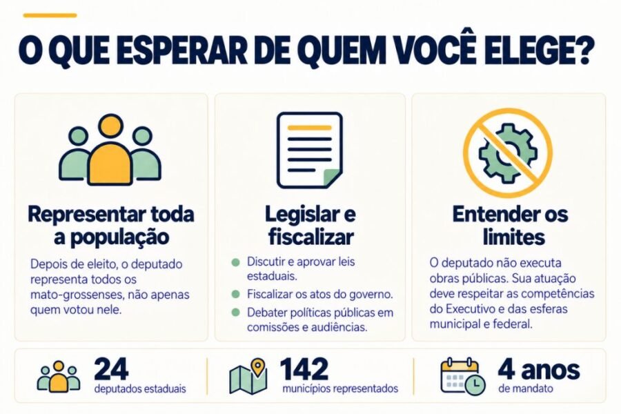 Saiba o que faz um deputado estadual