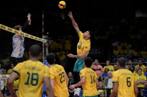 Vôlei: Brasil vence Sul-Americano e está na Olimpíada 2028
